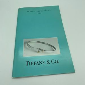 Vintage Tiffany & Co. 1996 Spring Selections Catalog "Hook and Eye Bangle" Cover
